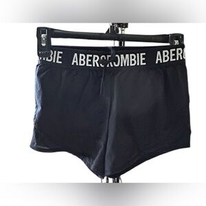 Abercrombie Kids Black Athletic Shorts